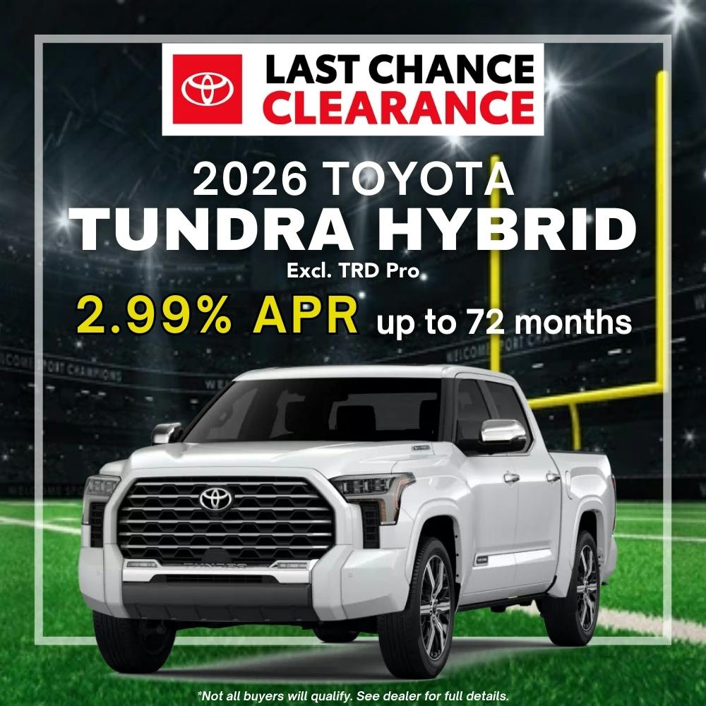 2026 Toyota Tundra Hybrid Model Offer | Toyota of Keene