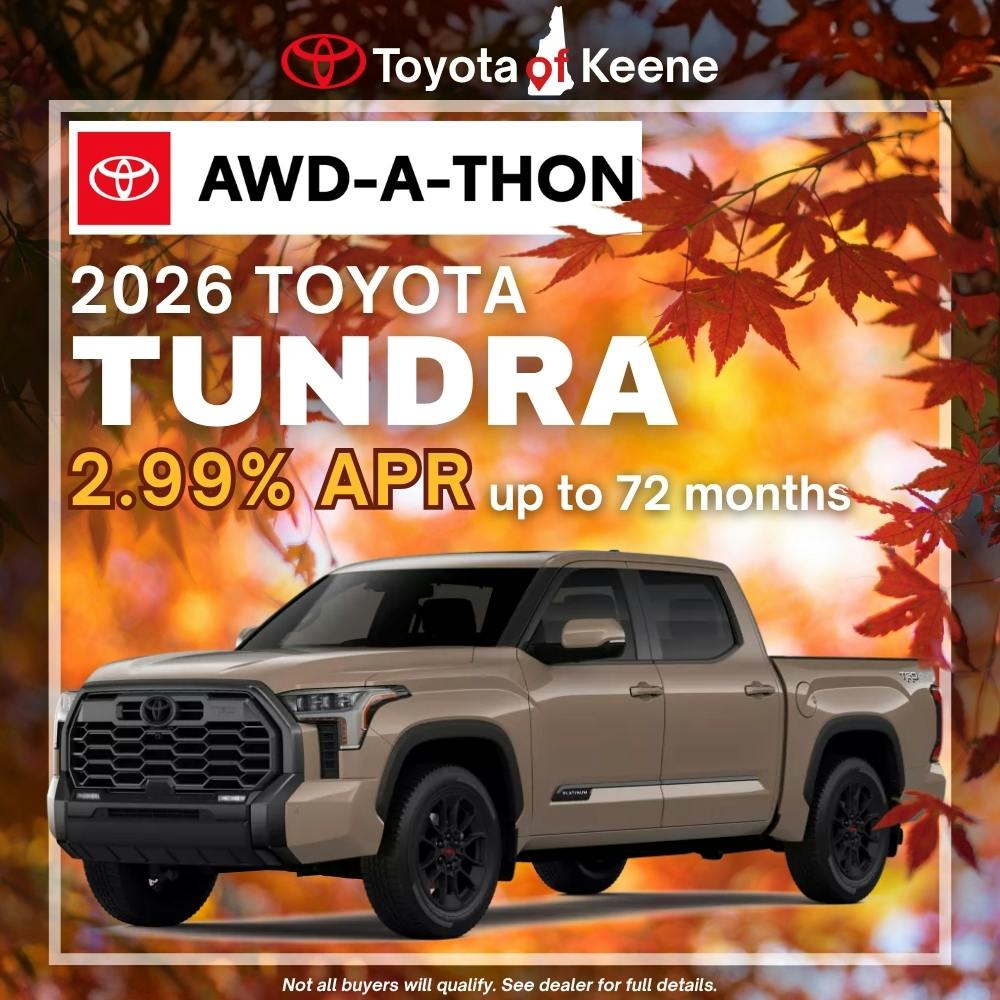 2026 Toyota Tundra Model Offer | Toyota of Keene