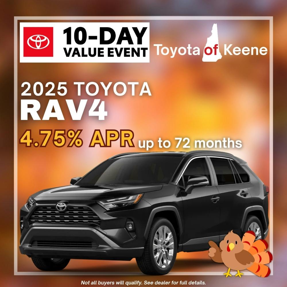 2025 RAV4 Model Offer | Toyota of Keene