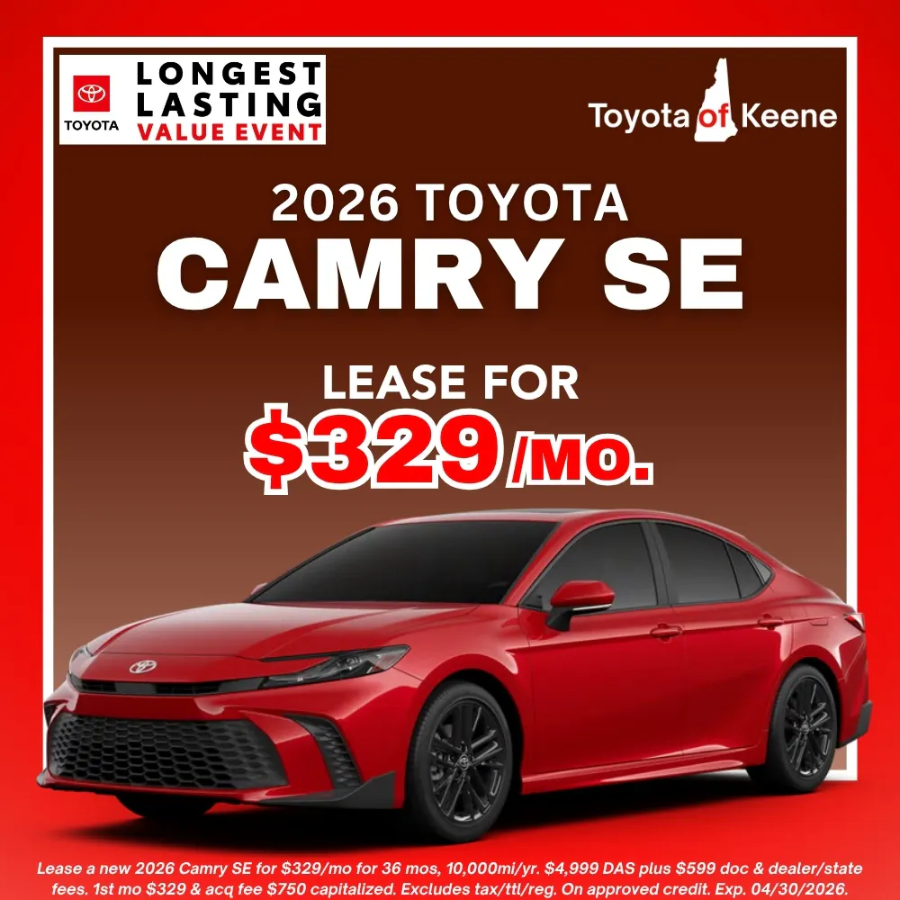 2026 Toyota Camry SE Lease
