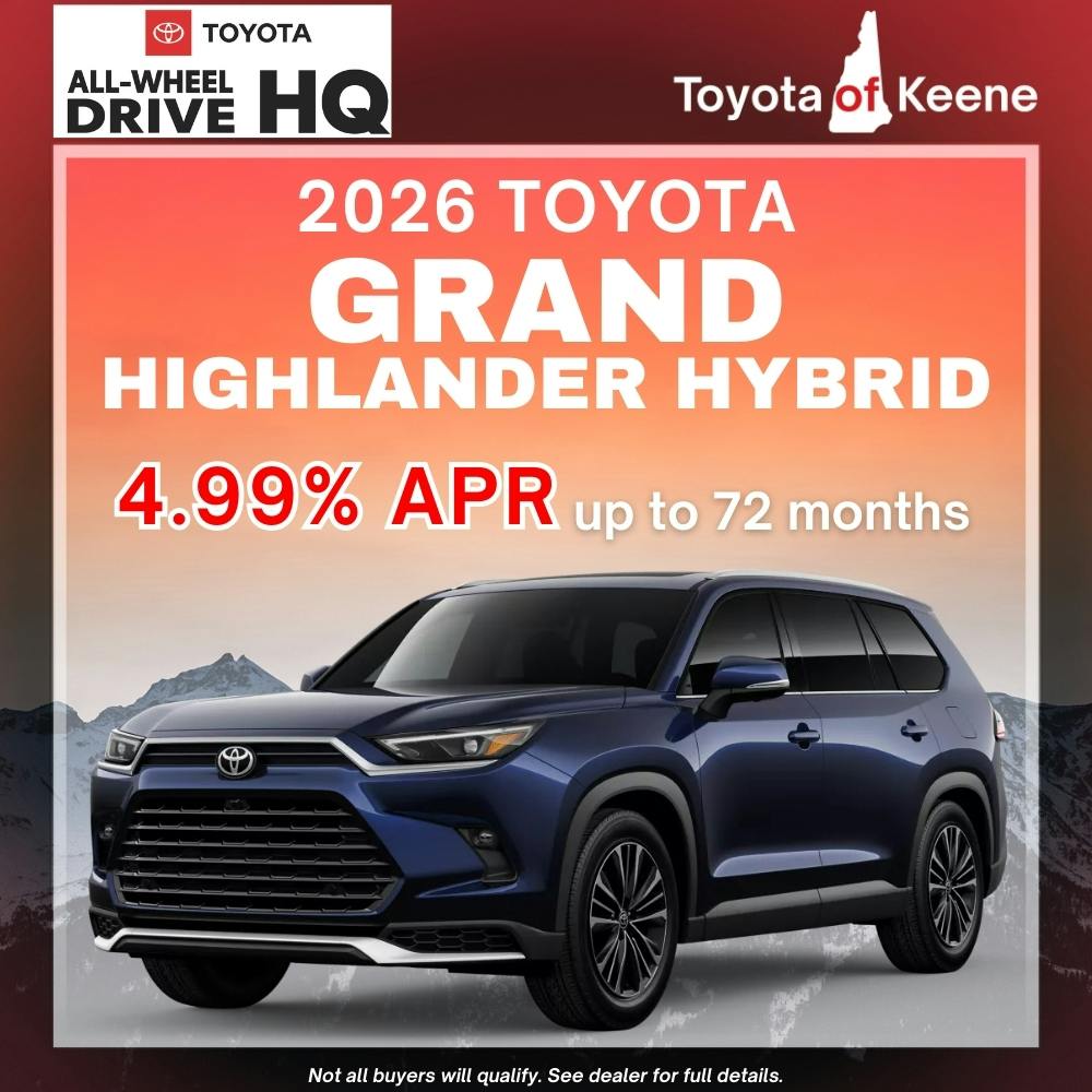 2026 Toyota Grand Highlander Hybrid Model Offer | Toyota of Keene