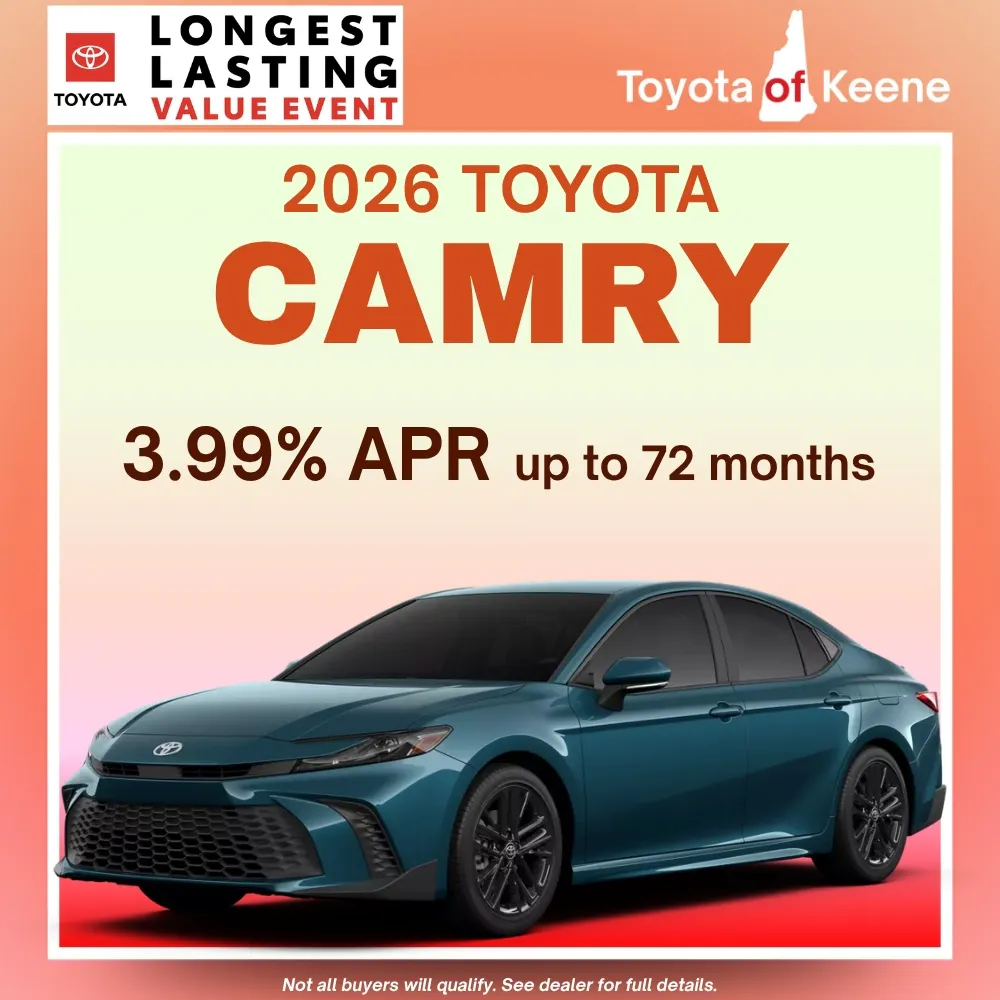 2026 Camry Model Offer | Toyota of Keene