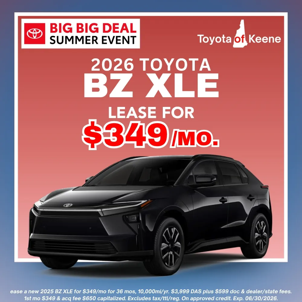 2026 Toyota BZ XLE Lease