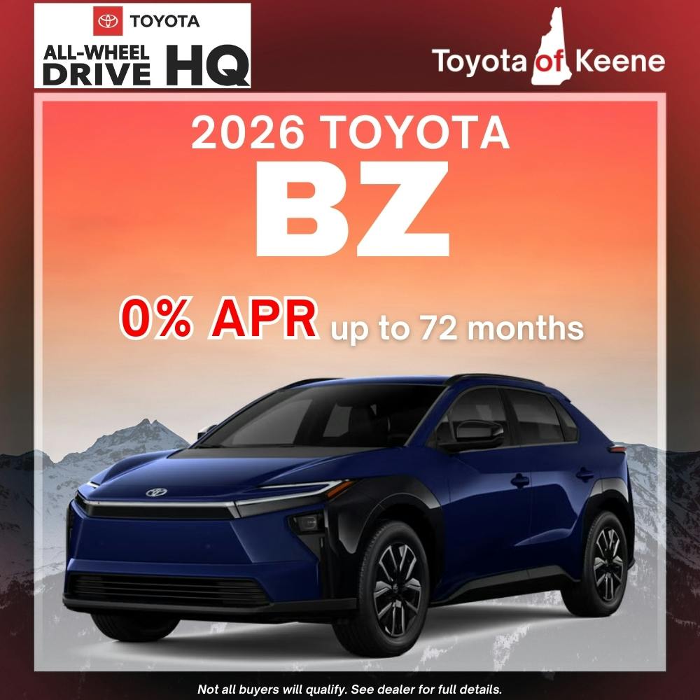 2026 Toyota BZ Model Offer | Toyota of Keene
