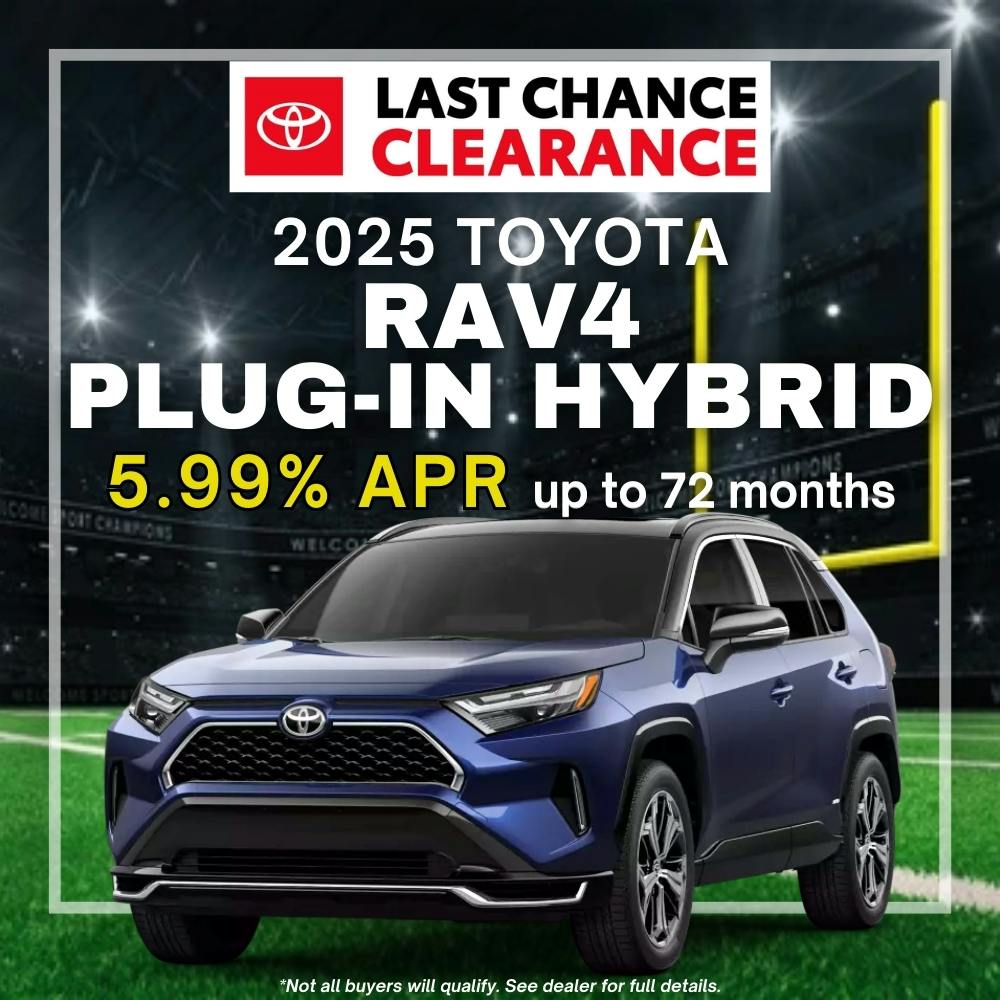2025 RAV4 Plug-In Hybrid Model Offer | Toyota of Keene