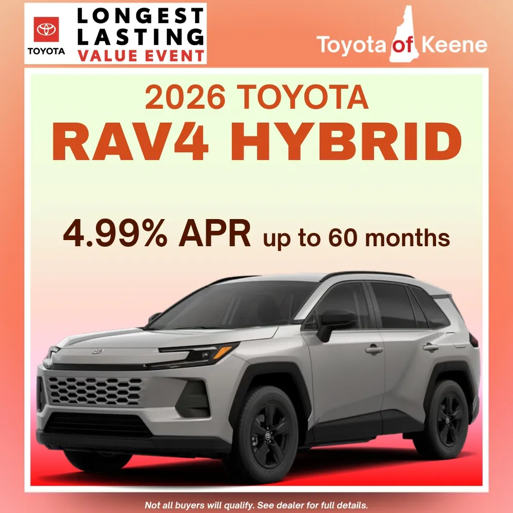 2026 RAV4 Hybrid Model Offer | Toyota of Keene