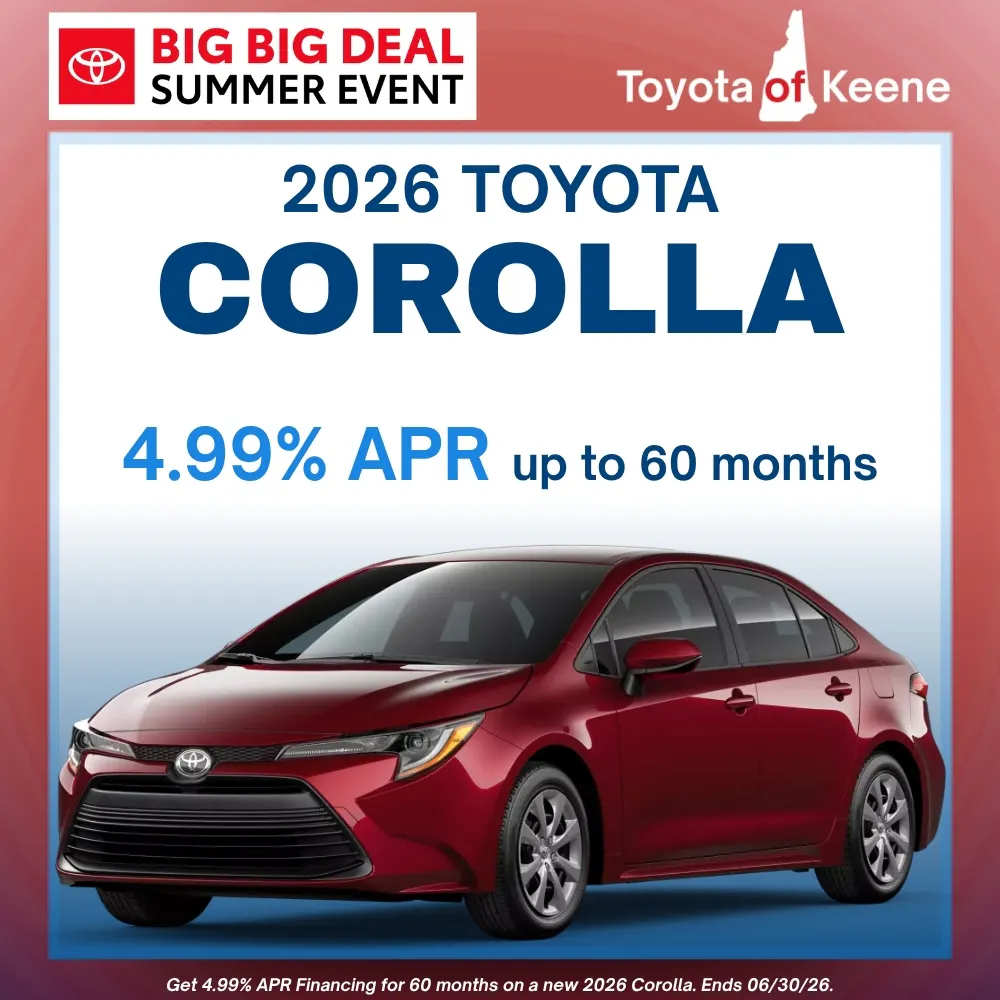 2026 Toyota Corolla | Toyota of Keene
