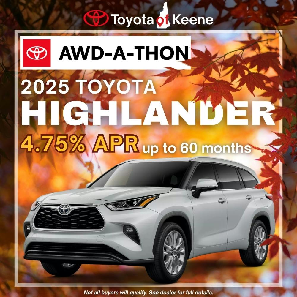 2025 Toyota Highlander Model Offer | Toyota of Keene