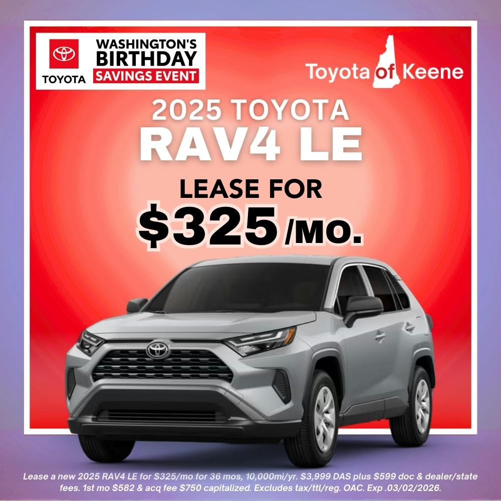 2025 Toyota RAV4 LE Lease