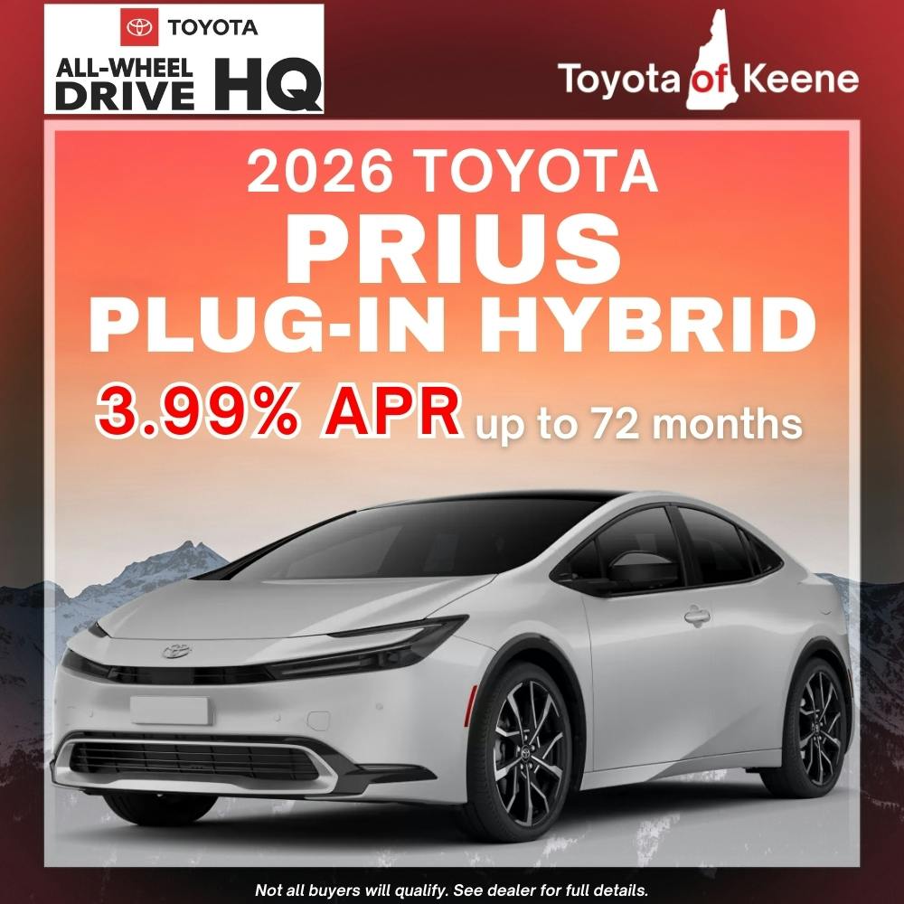 2026 Toyota Prius Plug-In Hybrid Model Offer | Toyota of Keene
