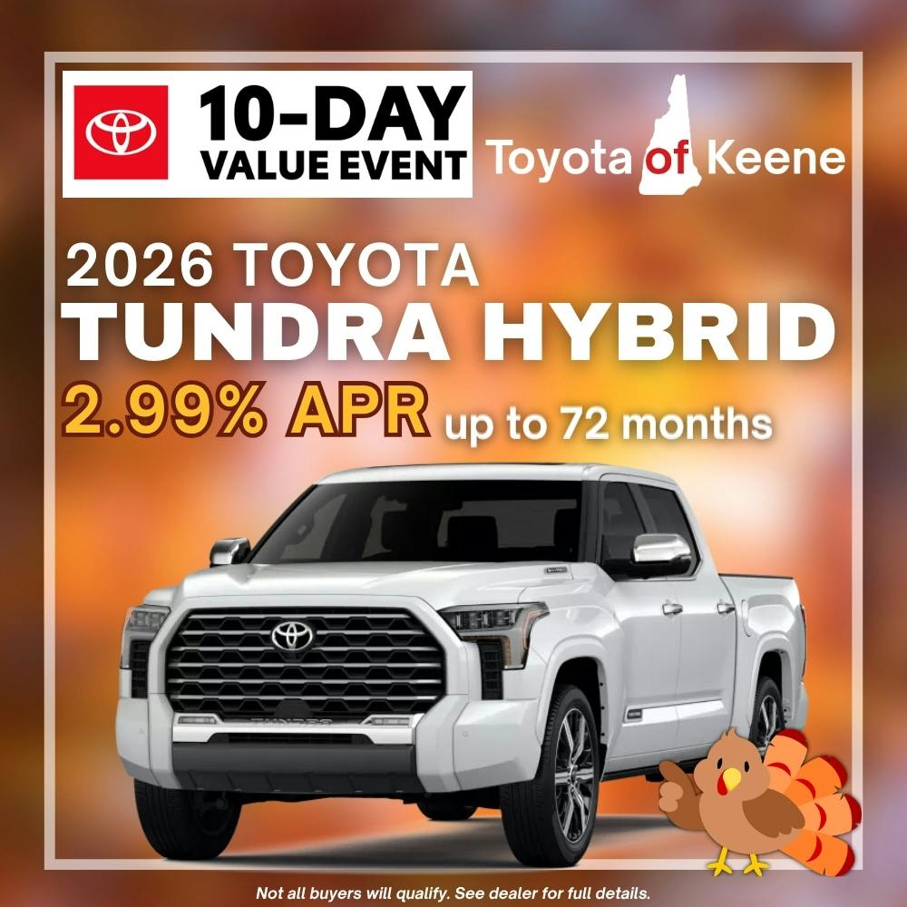 2026 Toyota Tundra Hybrid Model Offer | Toyota of Keene