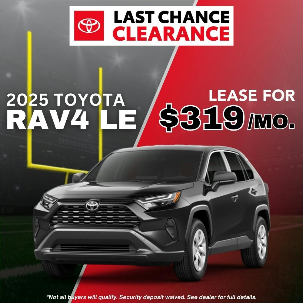 2025 Toyota Rav4 LE Lease Special | Toyota of Keene