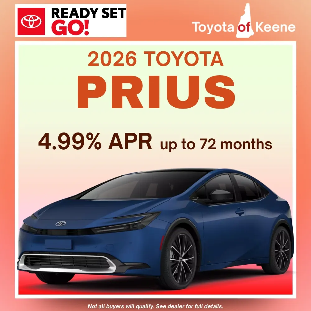 2026 Toyota Prius Model Offer | Toyota of Keene
