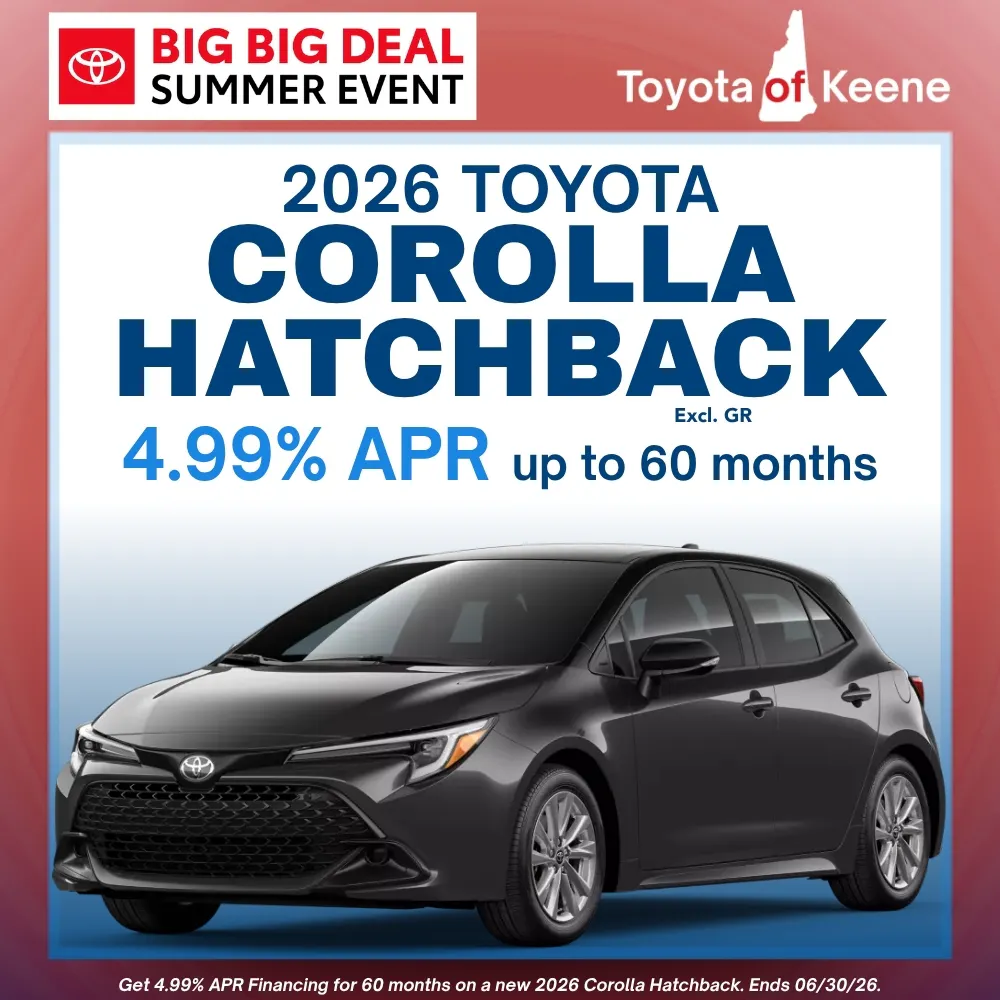 2026 Toyota Corolla Hatchback | Toyota of Keene