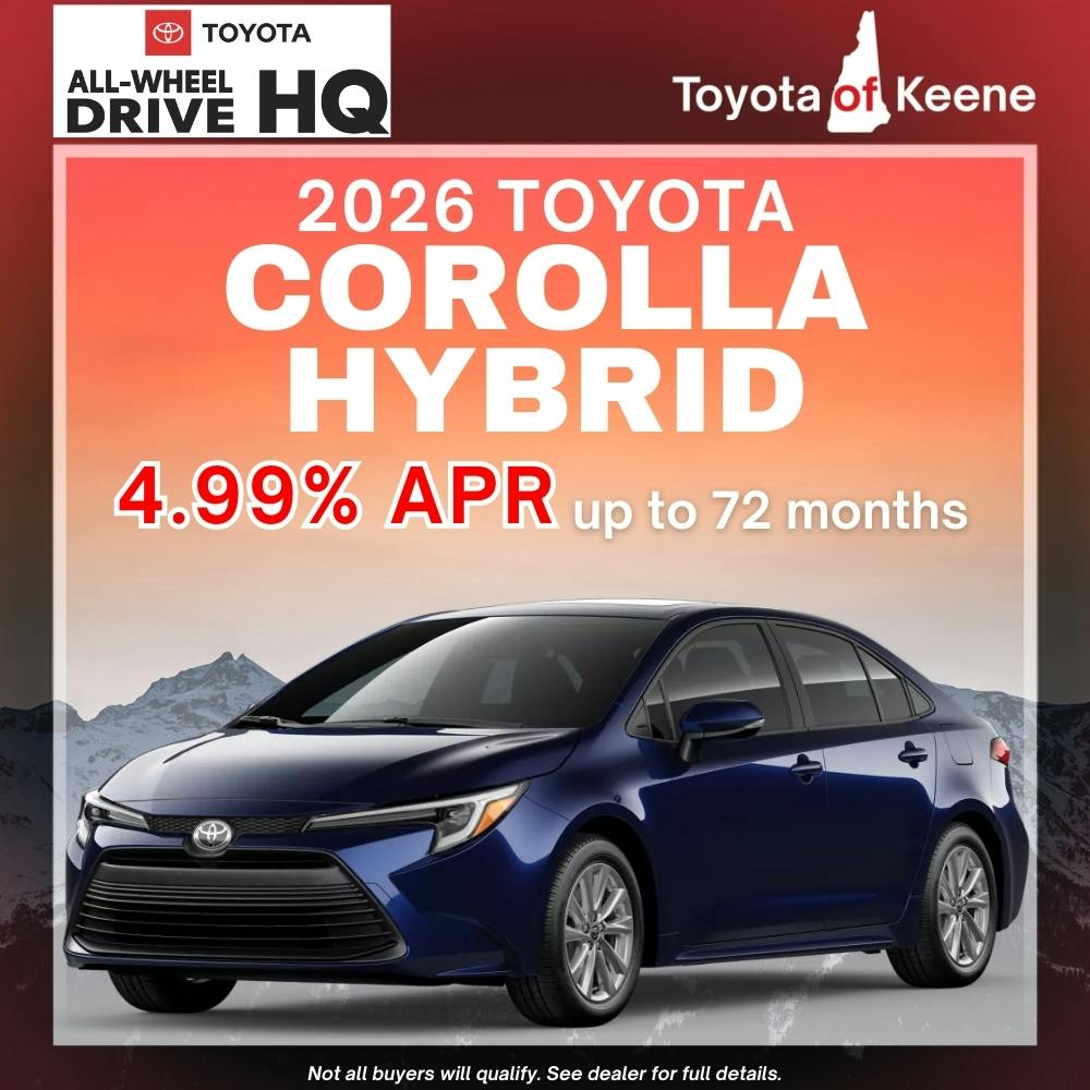 2026 Toyota Corolla Hybrid Model Offer | Toyota of Keene