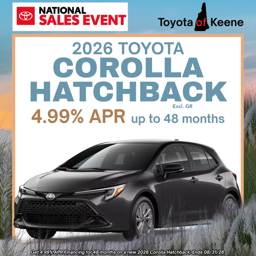 2026 Toyota Corolla Hatchback | Toyota of Keene