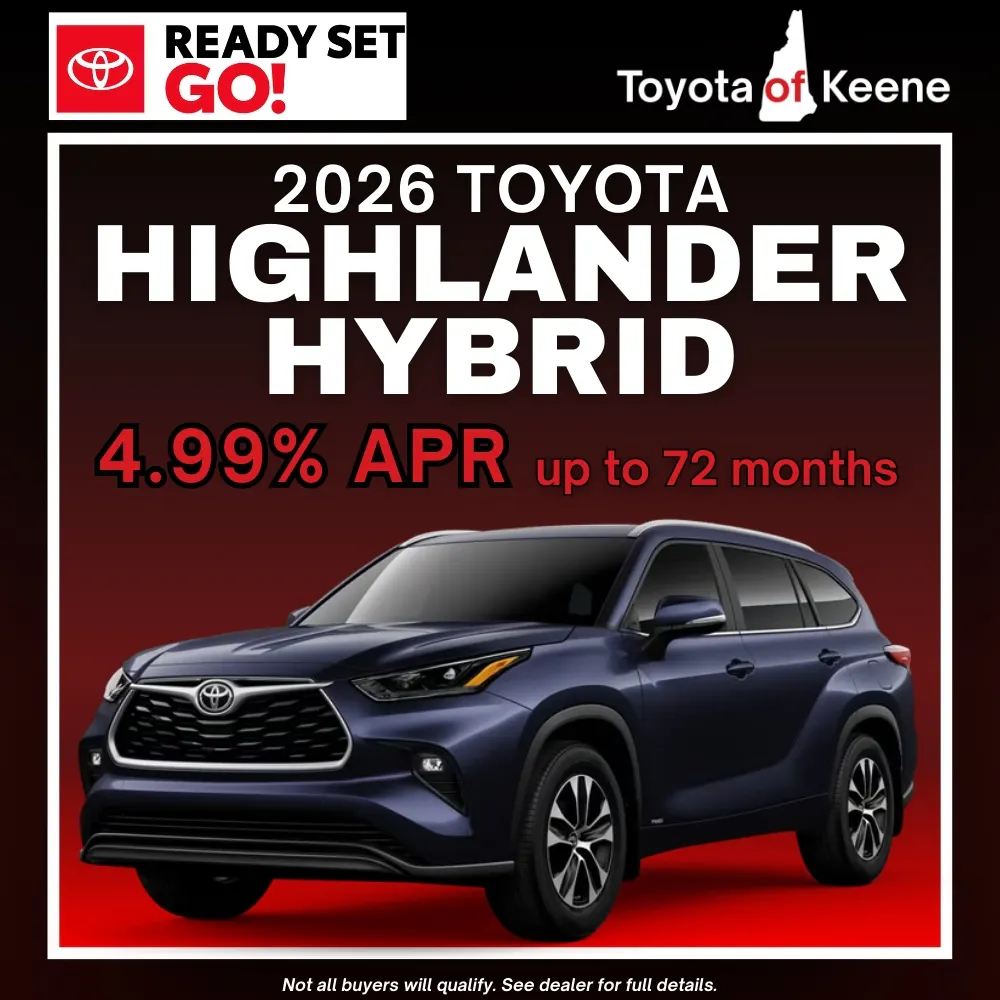 2026 Toyota Highlander Hybrid Model Offer | Toyota of Keene