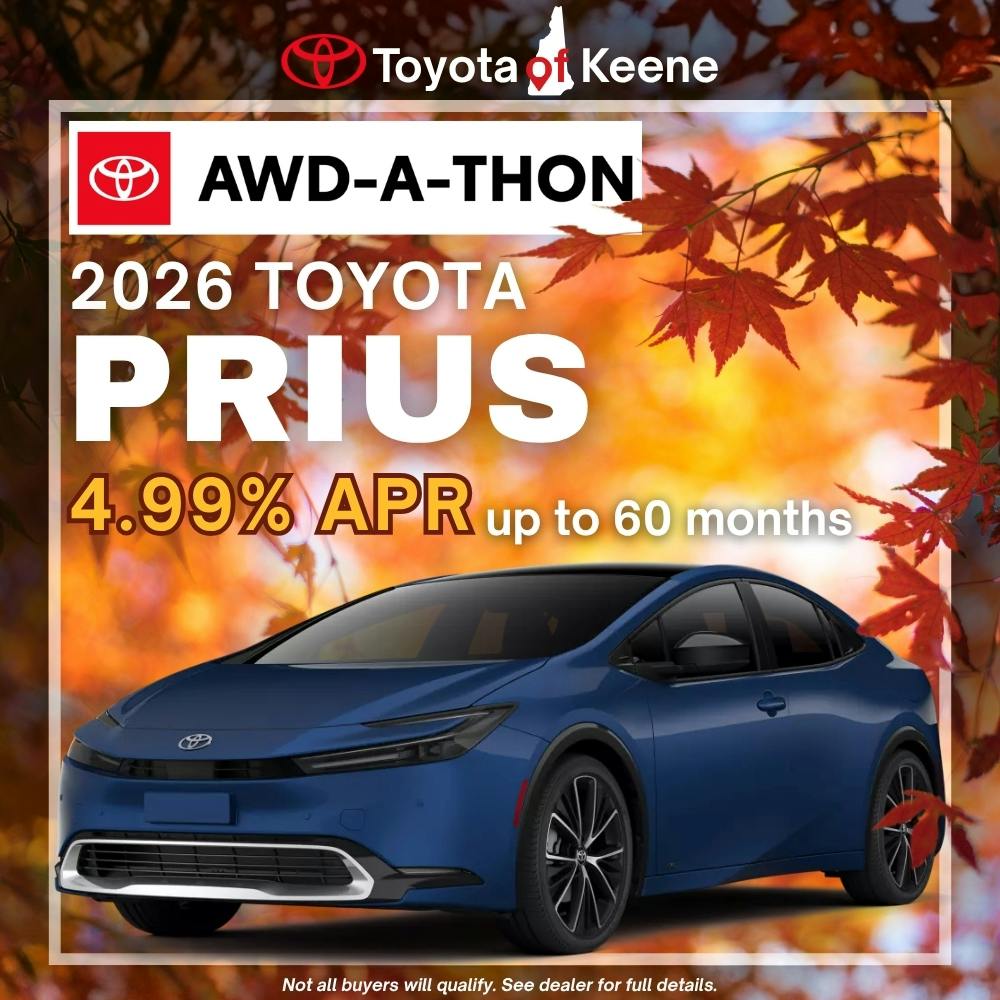 2026 Toyota Prius Model Offer | Toyota of Keene