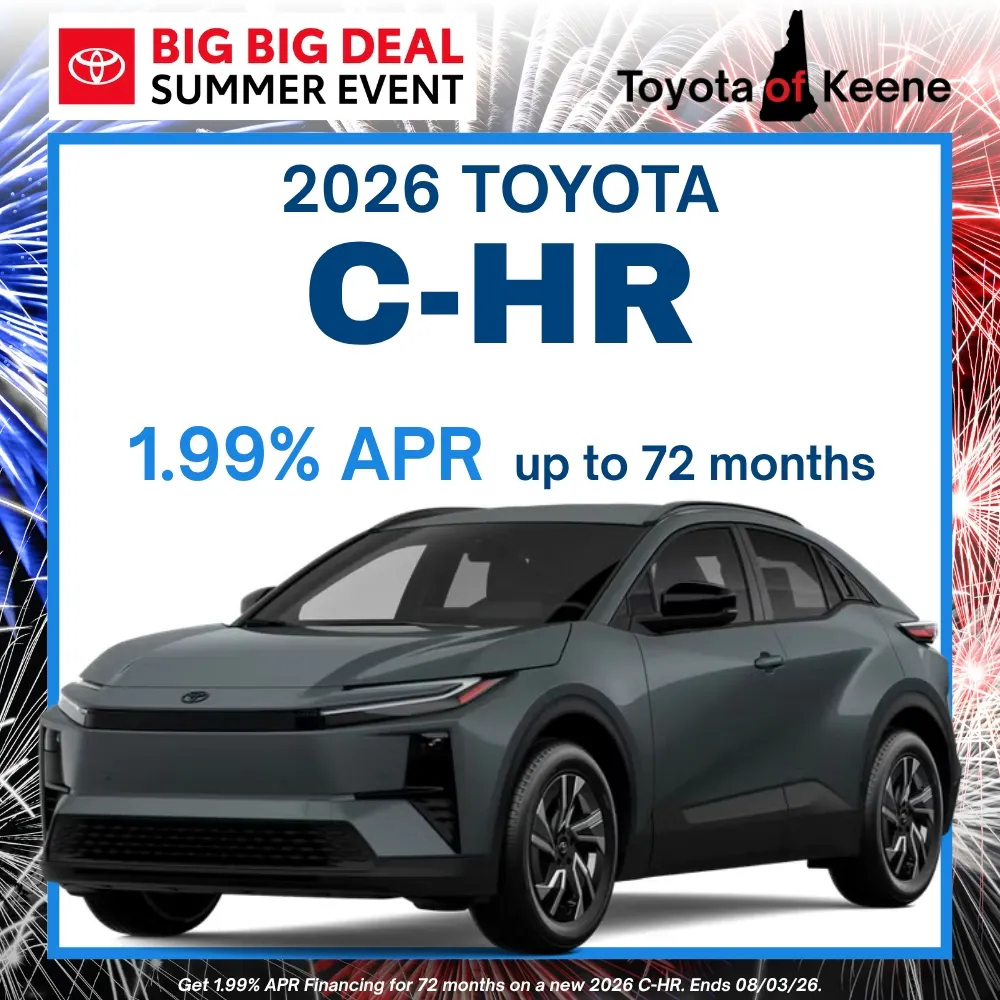 2026 Toyota C-HR Model Offer | Toyota of Keene