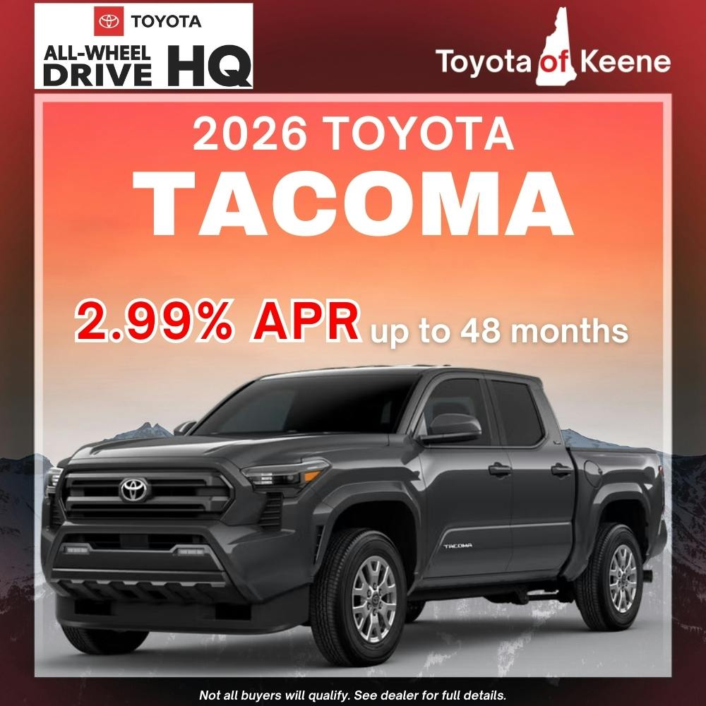 2026 Toyota Tacoma Model Offer | Toyota of Keene