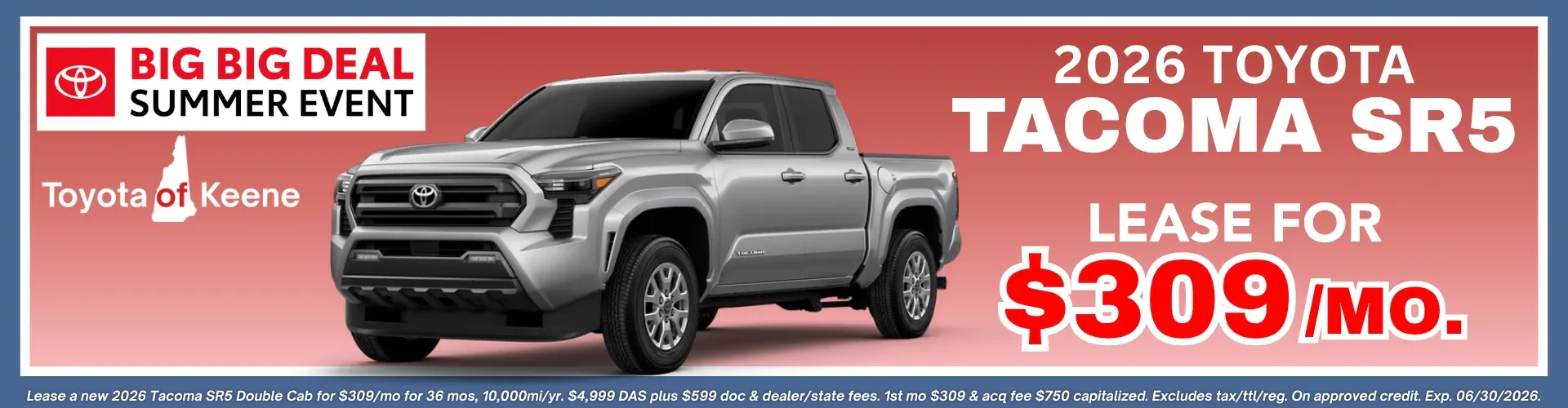Tacoma Lease