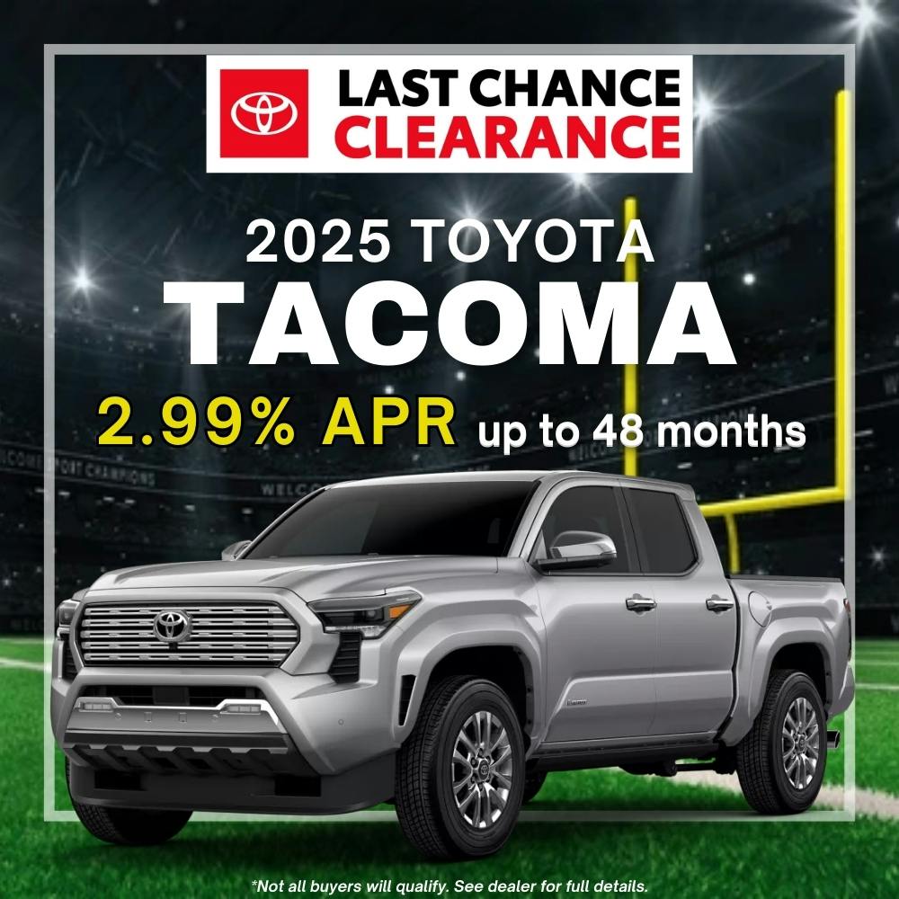 2025 Toyota Tacoma Model Offer | Toyota of Keene