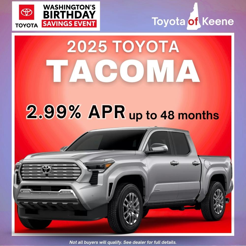 2025 Toyota Tacoma Model Offer | Toyota of Keene