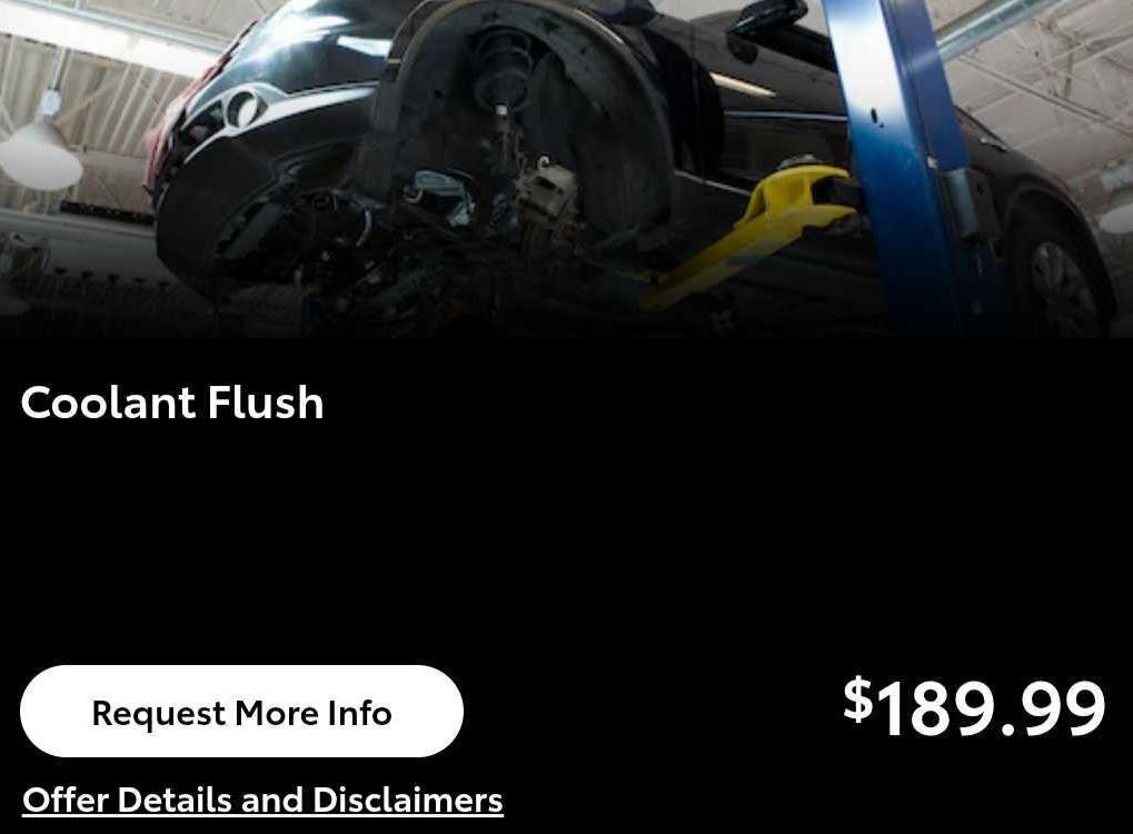 Coolant Flush