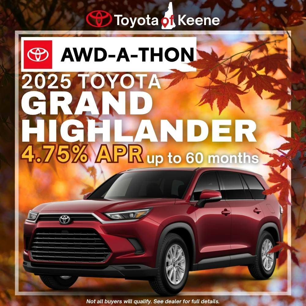 2025 Toyota Grand Highlander Model Offer | Toyota of Keene