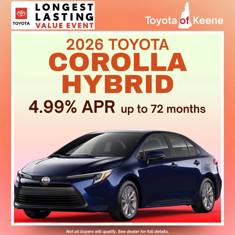 2026 Toyota Corolla Hybrid Model Offer | Toyota of Keene