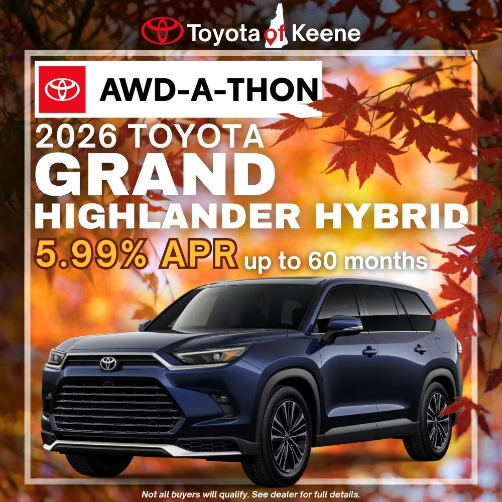 2026 Toyota Grand Highlander Hybrid Model Offer | Toyota of Keene