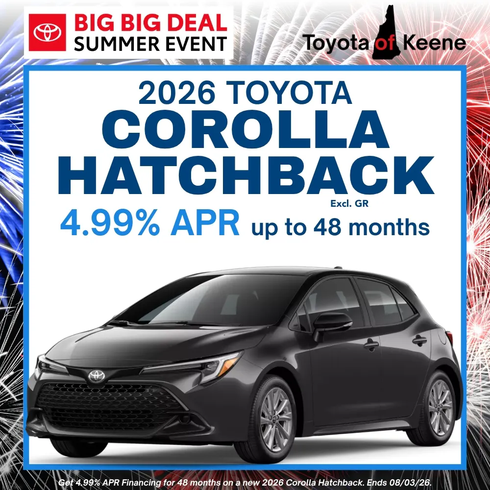 2026 Toyota Corolla Hatchback | Toyota of Keene