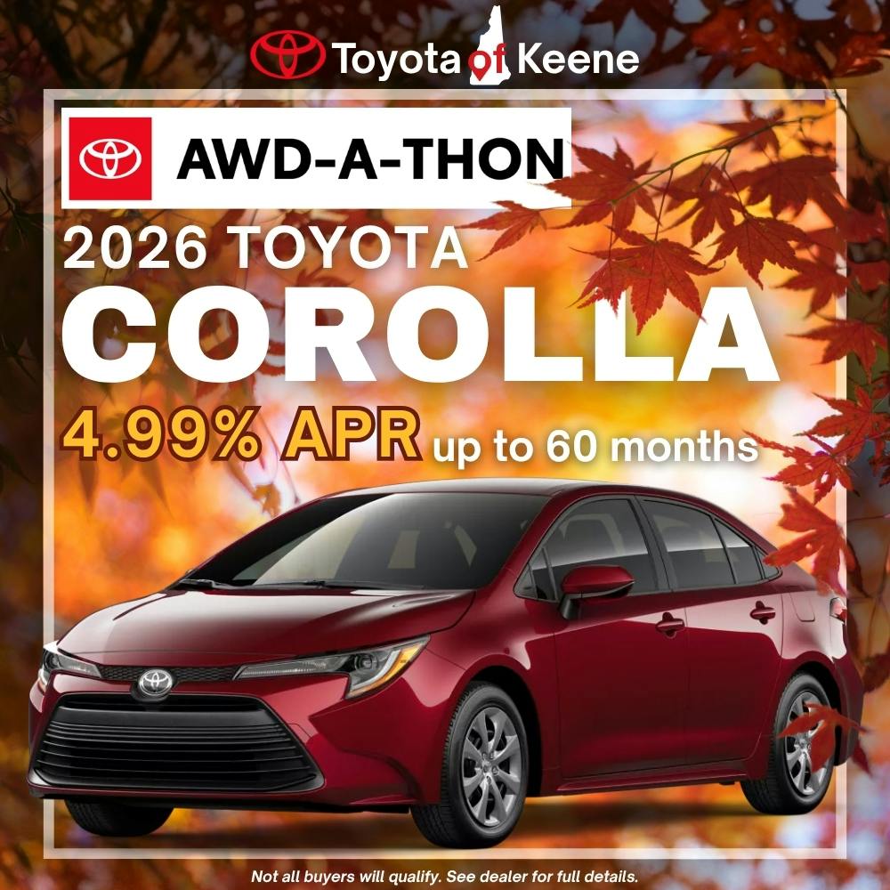 2026 Toyota Corolla Model Offer | Toyota of Keene