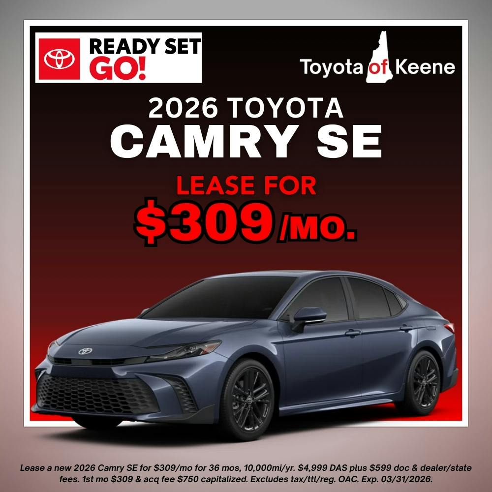 2026 Toyota Camry SE Lease