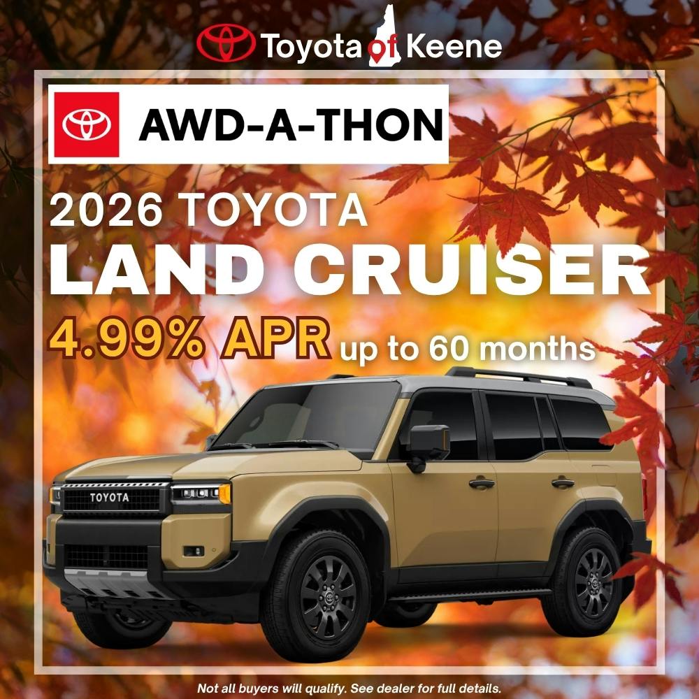 2026 Toyota Land Cruiser Model Offer | Toyota of Keene