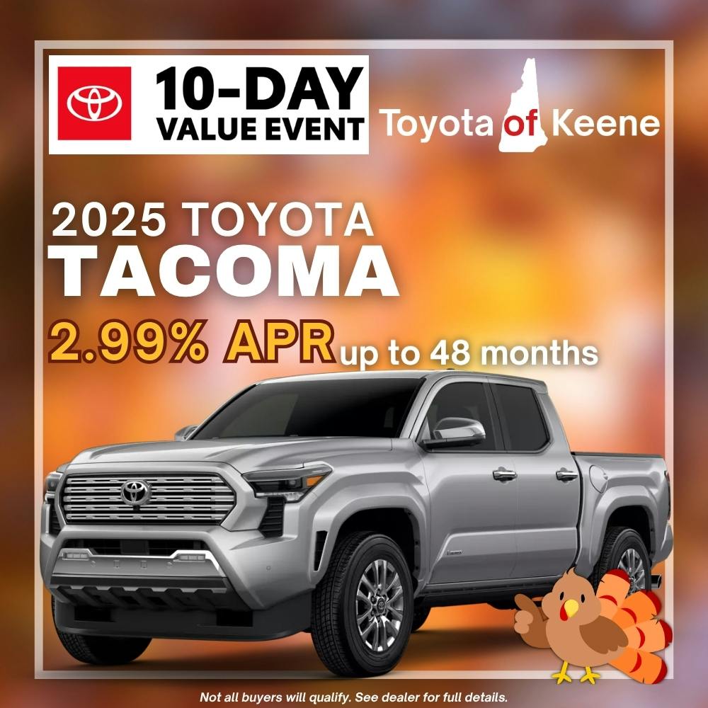 2025 Toyota Tacoma Model Offer | Toyota of Keene