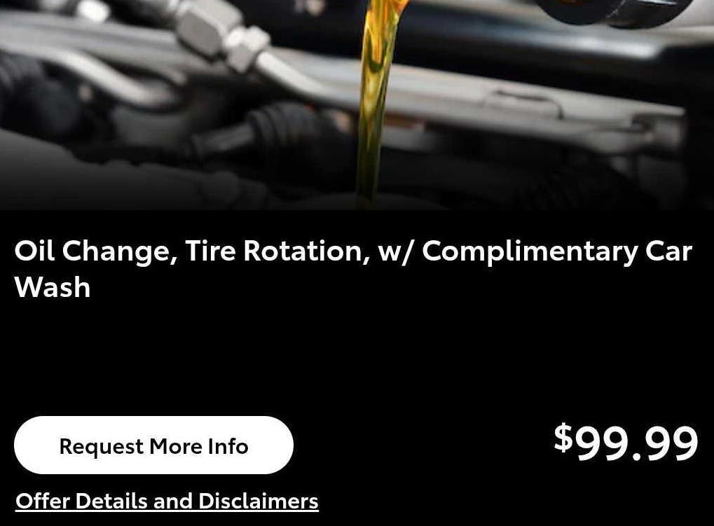 Oil Change & Tire Rotation