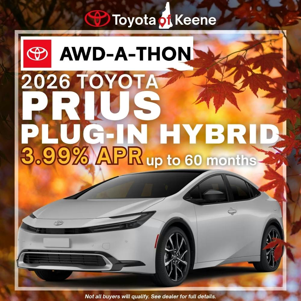 2026 Toyota Prius Plug-In Hybrid Model Offer | Toyota of Keene