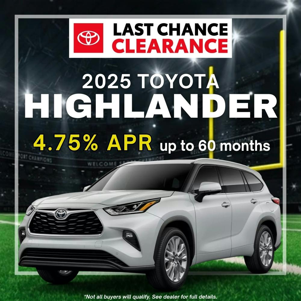 2025 Toyota Highlander Model Offer | Toyota of Keene