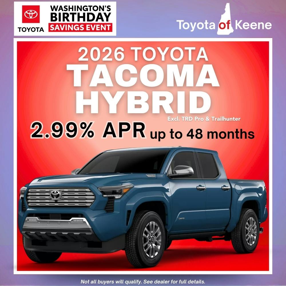 2026 Toyota Tacoma Hybrid Model Offer | Toyota of Keene