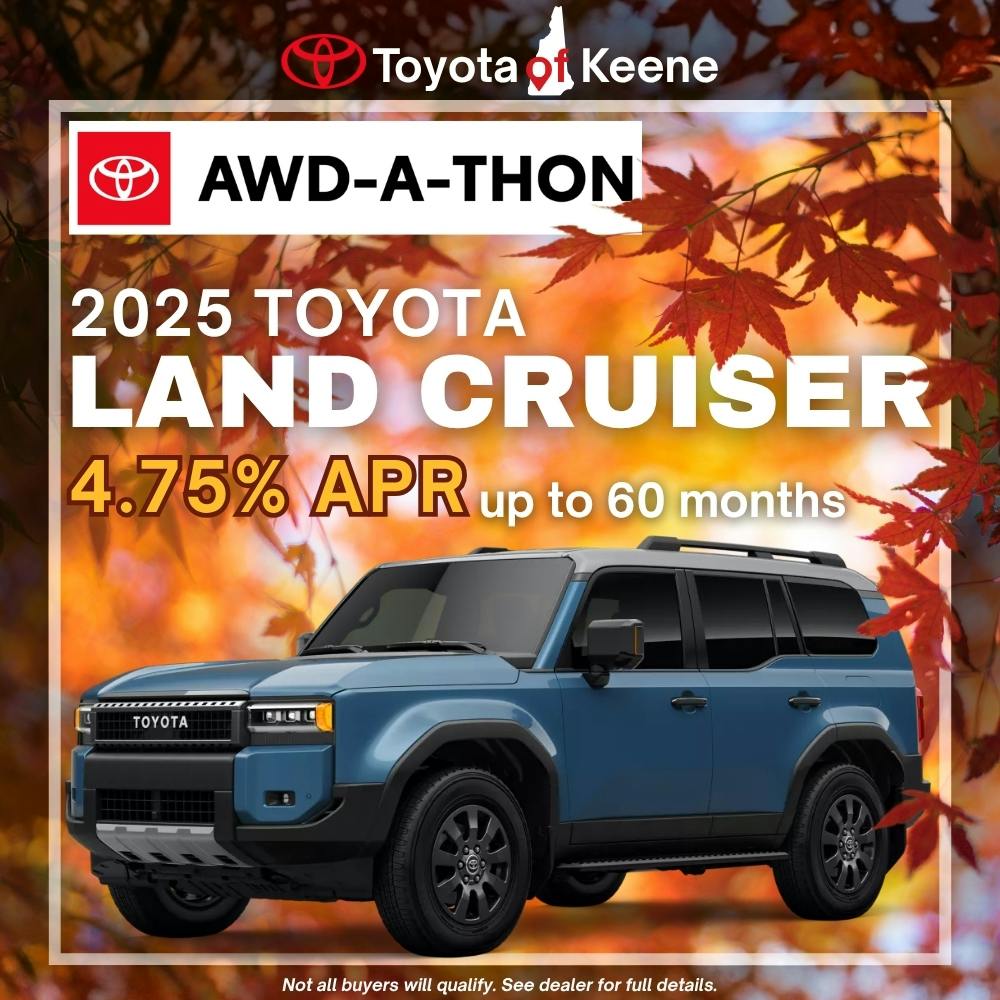 2025 Toyota Land Cruiser Model Offer | Toyota of Keene