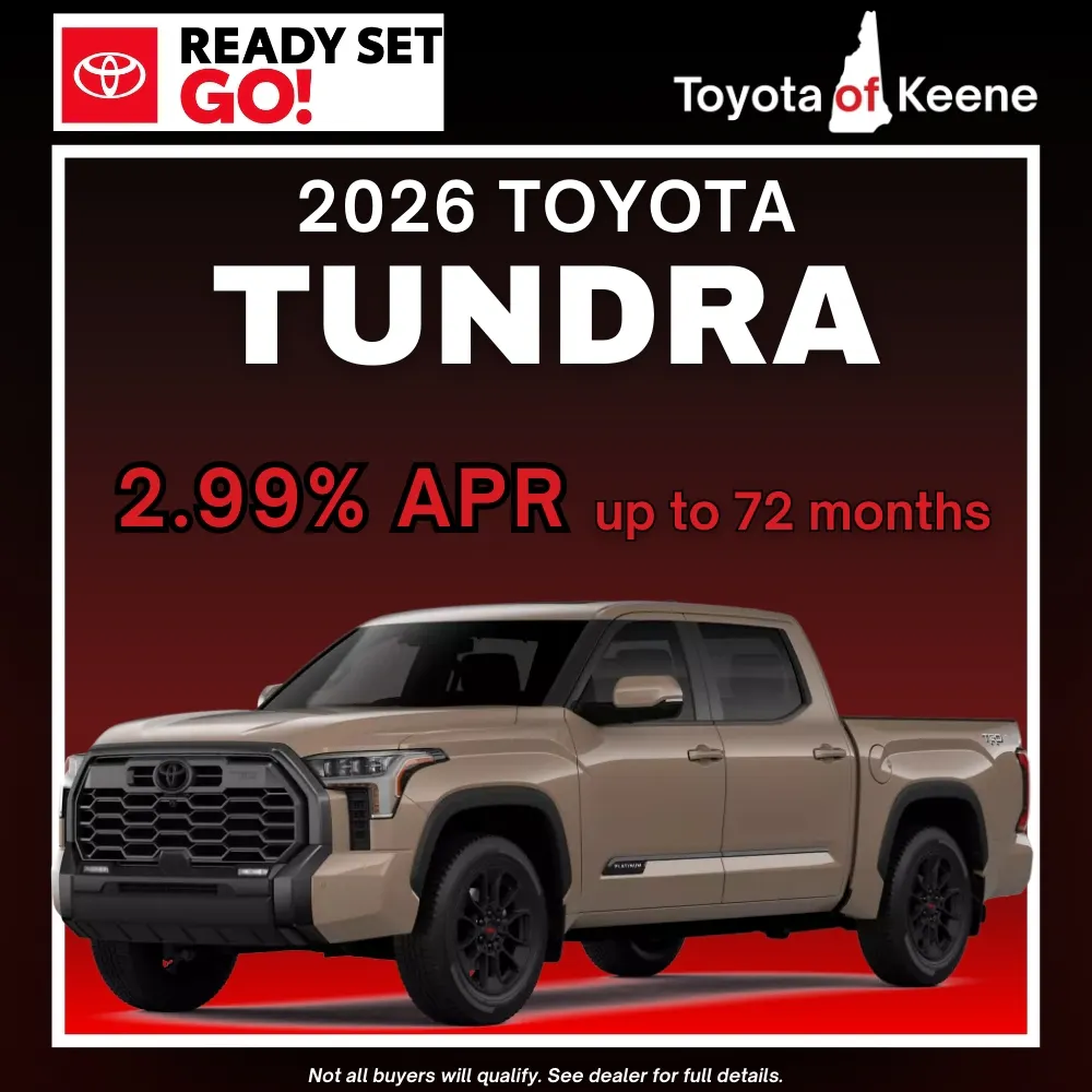2026 Toyota Tundra Model Offer | Toyota of Keene