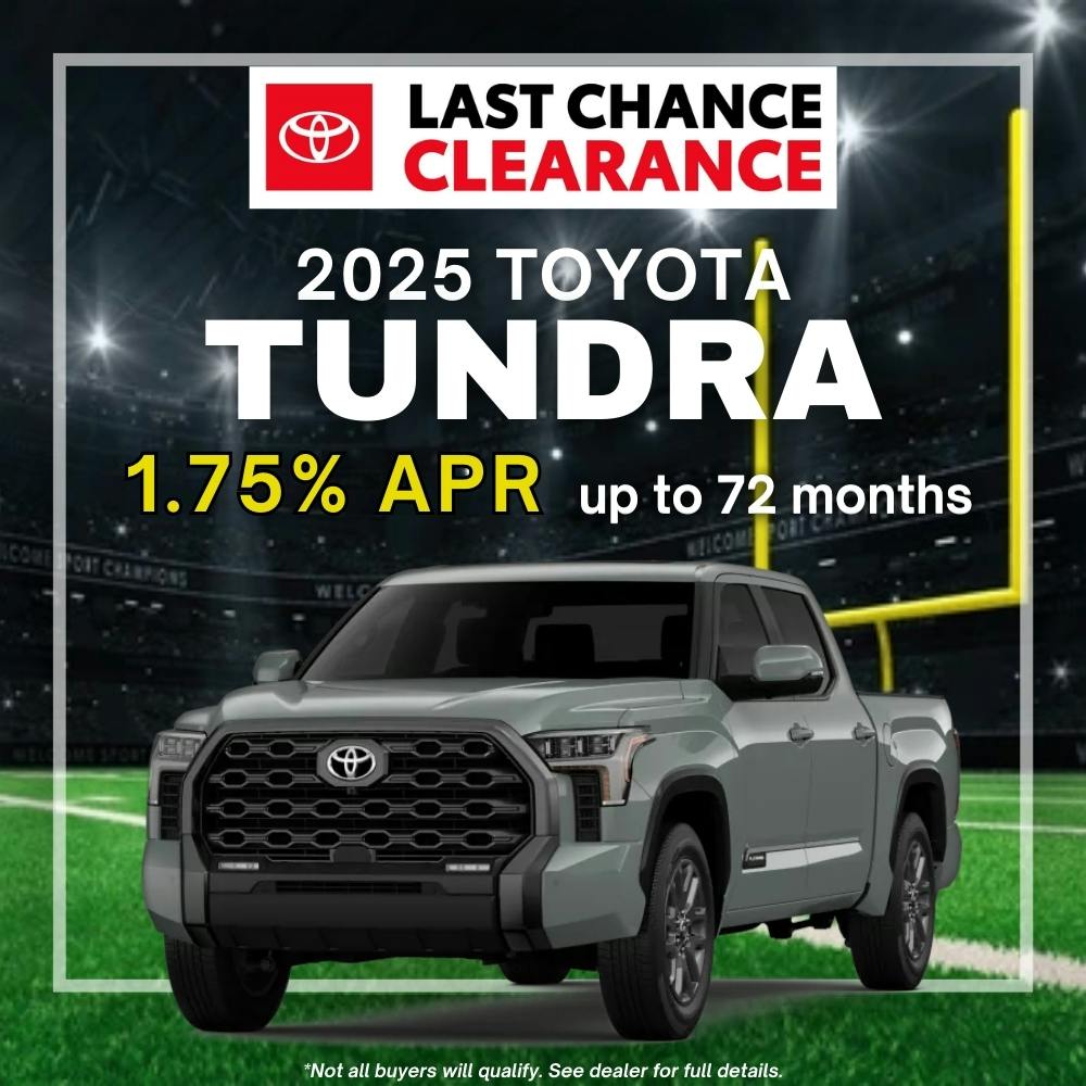 2025 Toyota Tundra Model Offer | Toyota of Keene