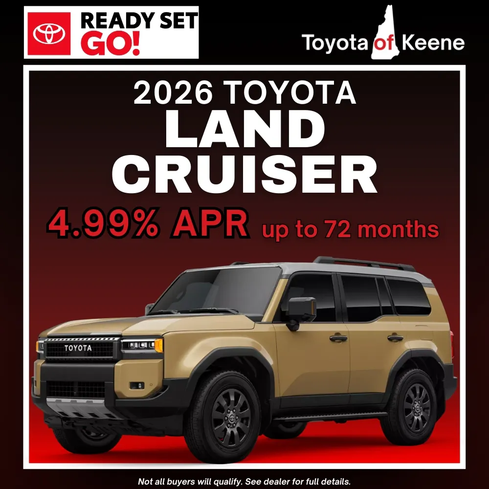 2026 Toyota Land Cruiser Model Offer | Toyota of Keene