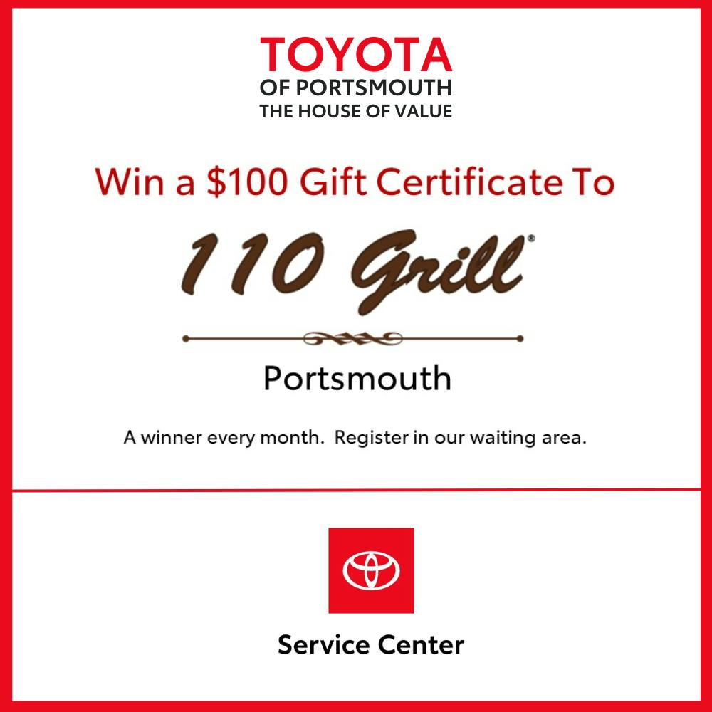 110 Grill | Toyota of Portsmouth
