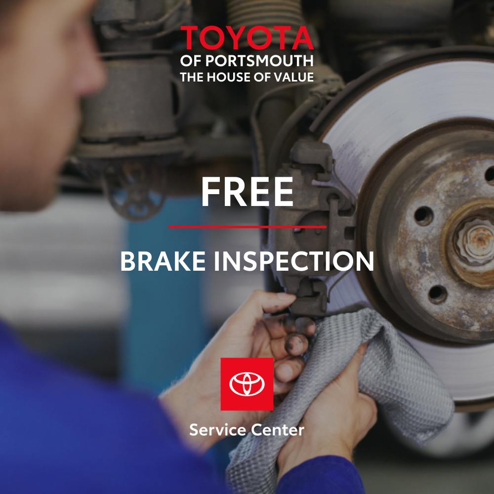 Free Brake Inspection | Toyota of Portsmouth