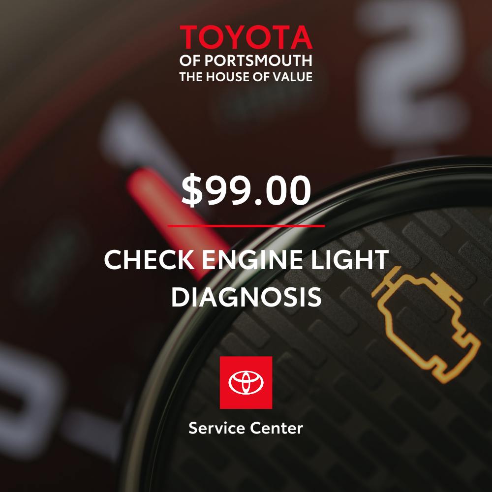 Check Engine Light Diagnosis | Toyota of Portsmouth