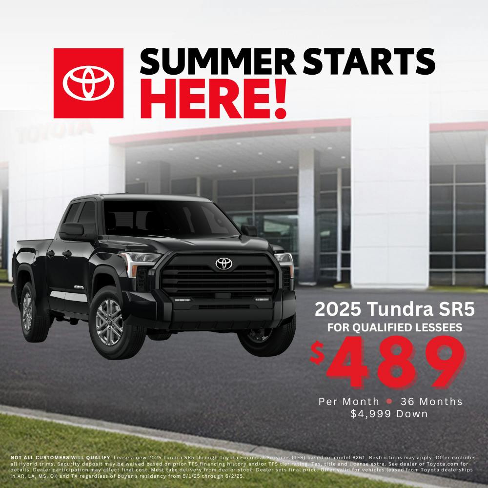 May 2025 GST Tundra Lease