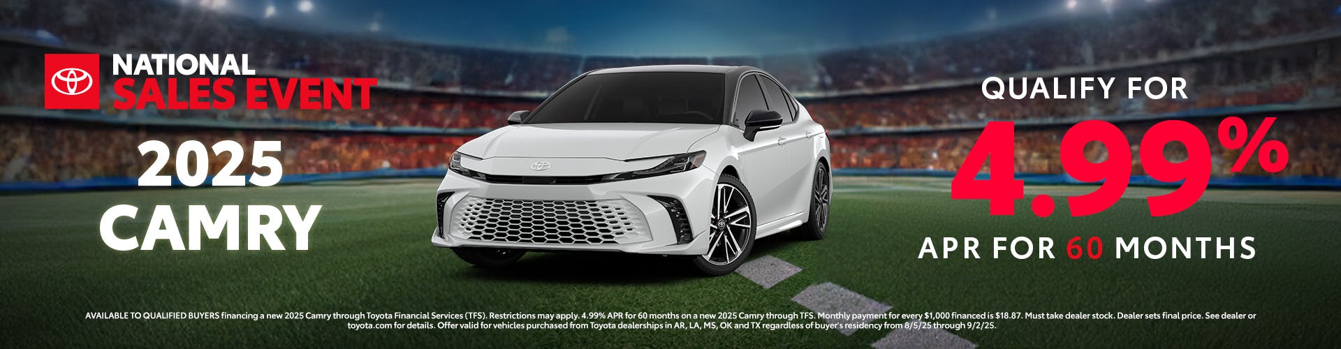August 2025 GST Camry