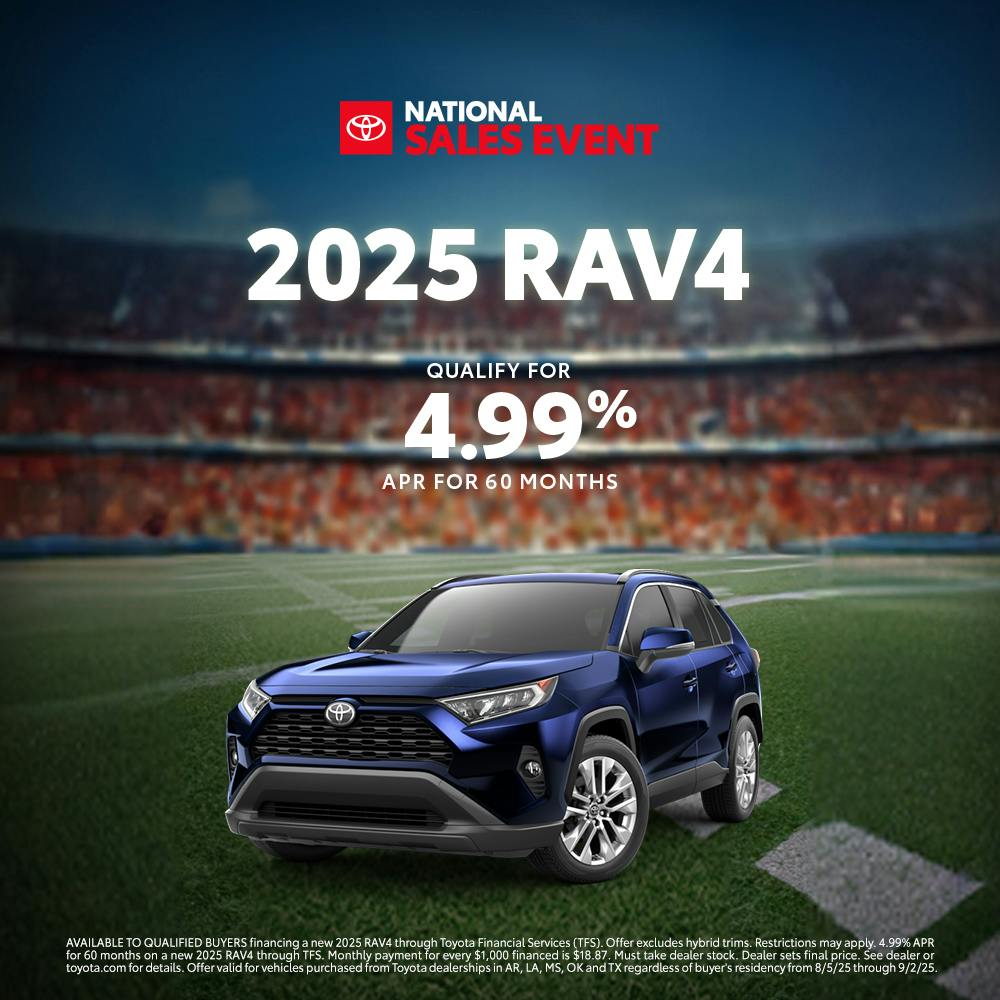 August 2025 GST RAV4